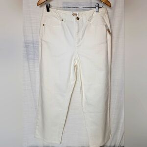 NWT Vintage Talbots Light Beige Linen Blend Tapered Pants - Size 10  Hong Kong